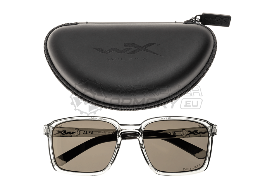 WX Alfa Captivate Polarized Bronze Mirror (Wiley X)