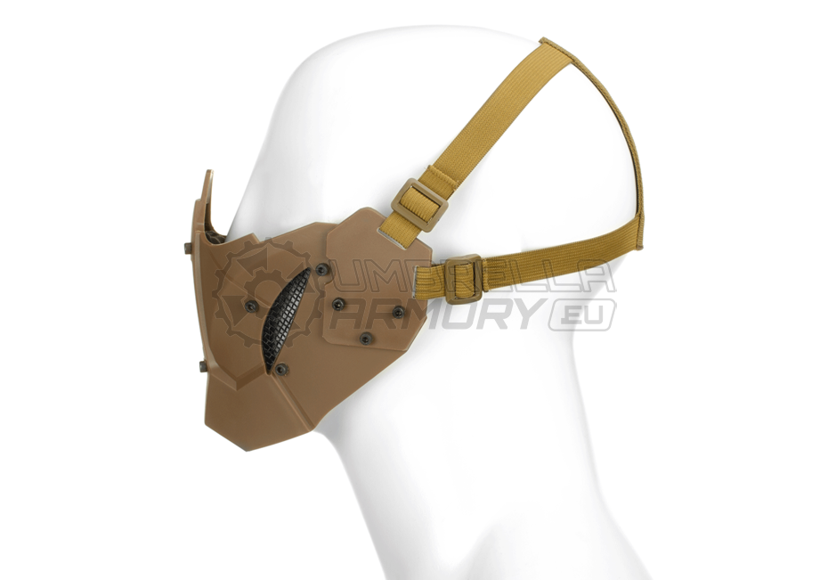 Warrior Steel Half Face Mask (Pirate Arms)