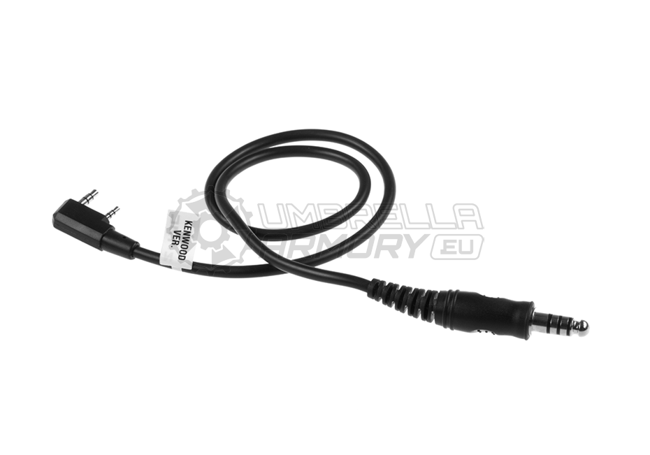 Z4 PTT Cable Kenwood Connector (Z-Tactical)